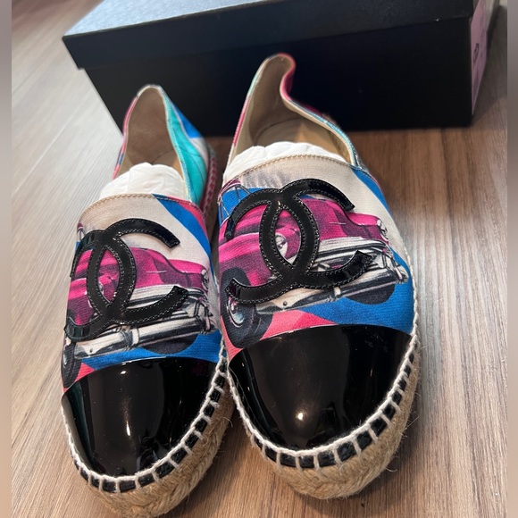 Chanel multicolor espadrilles size 38 - Picture 2 of 13